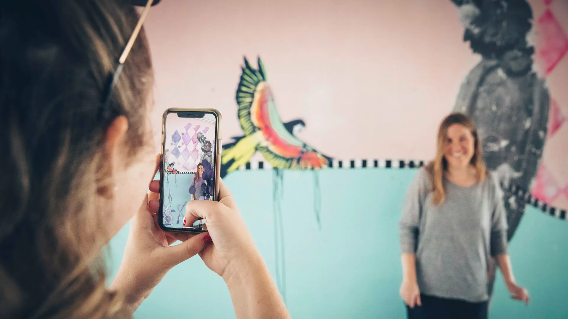 Horizon Festival - augmented art installation