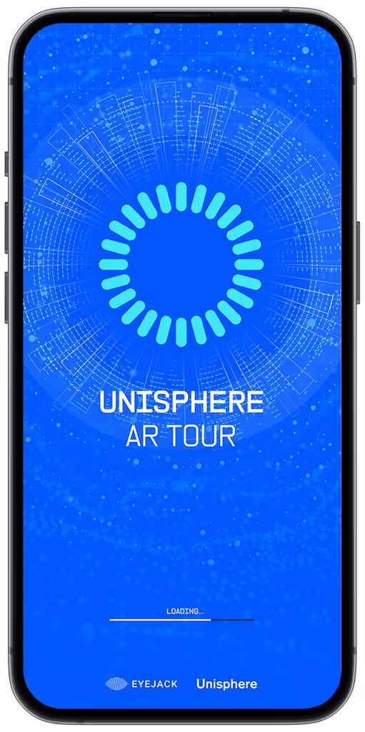 Unisphere - app screenshot home screen