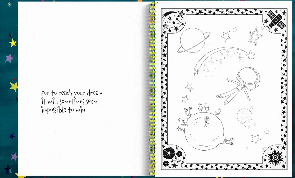 Aku Coloring Book AR example