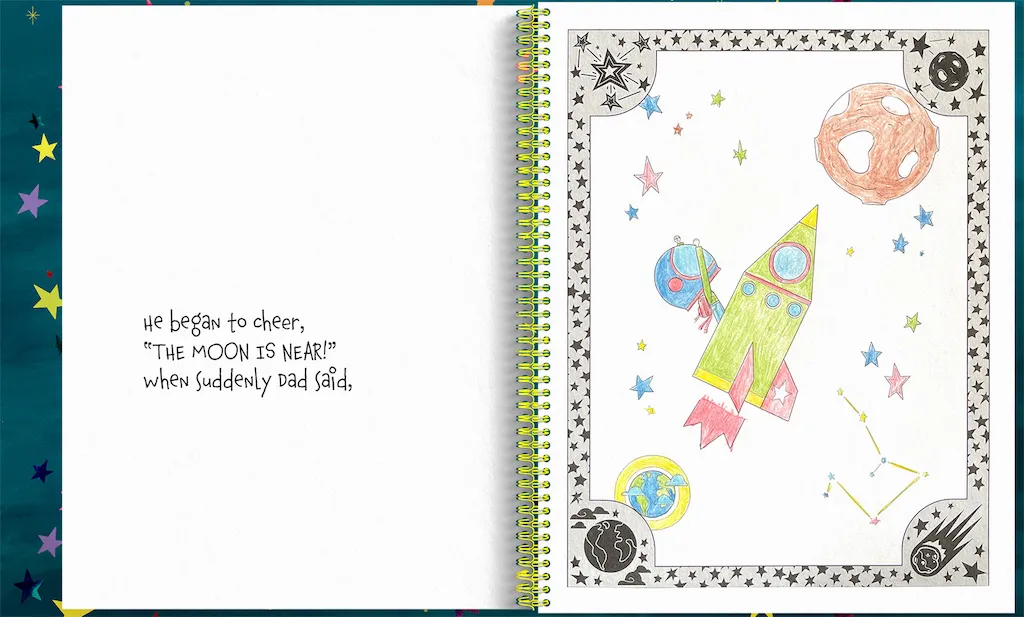Aku Coloring Book AR example