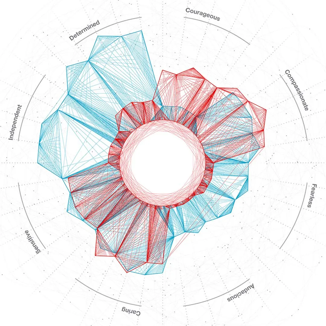 TED Design Your Truth data visualisation