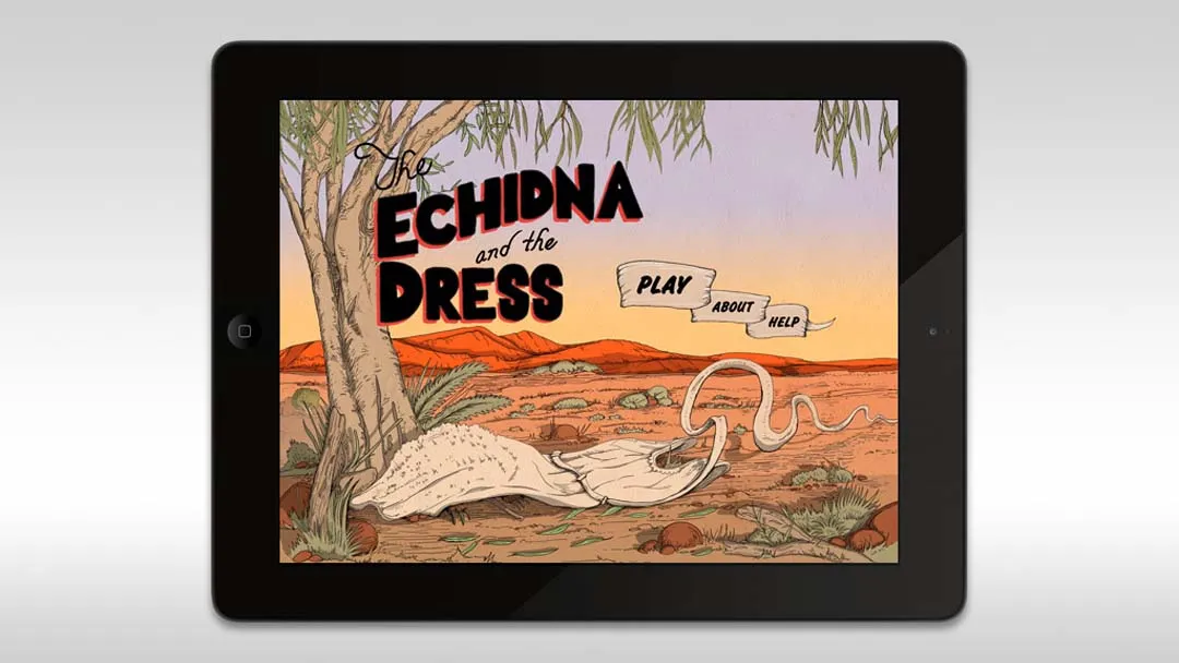 Echidna and the Dress artwork