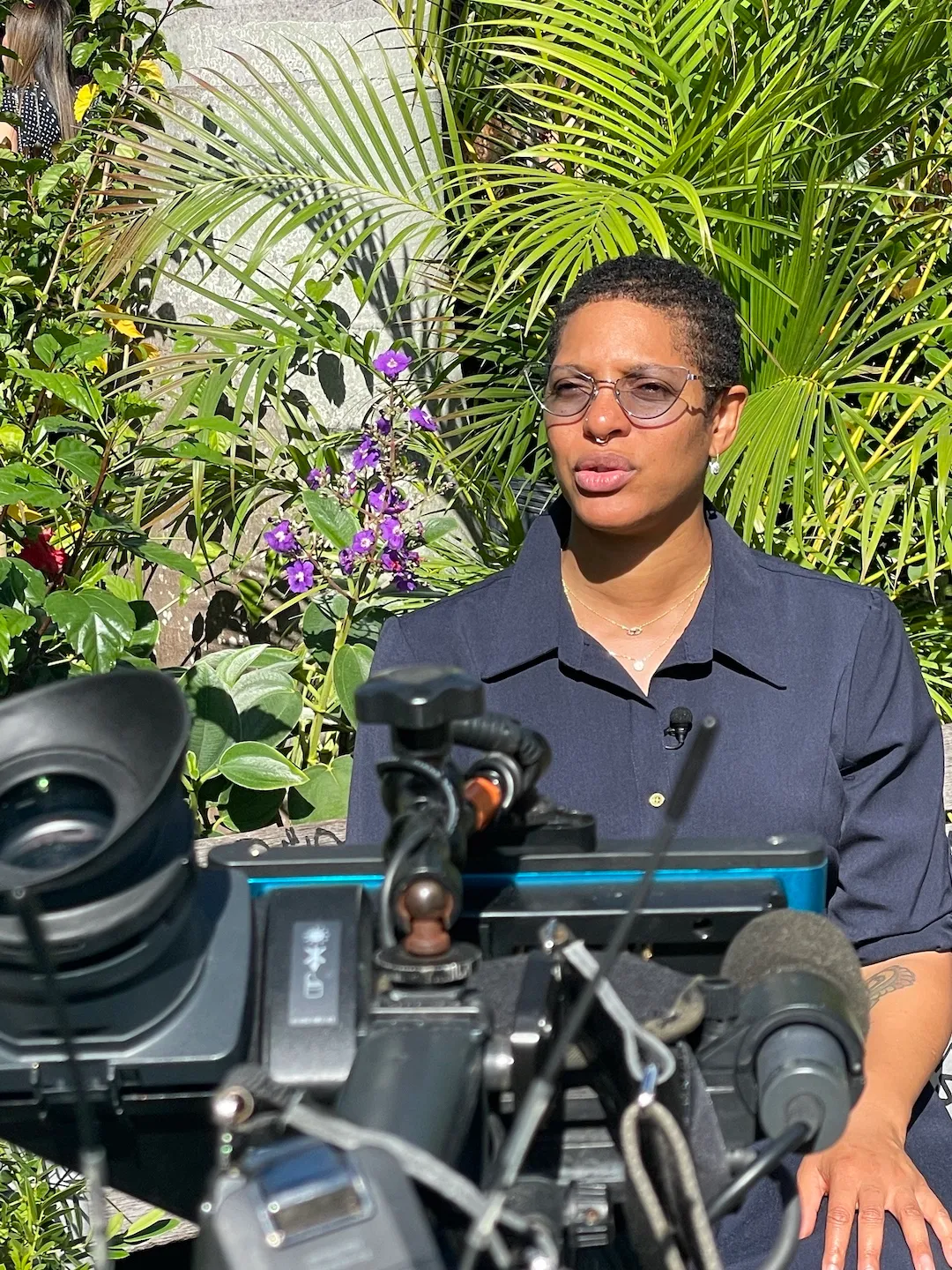 Breonna's Garden - AR experience in use