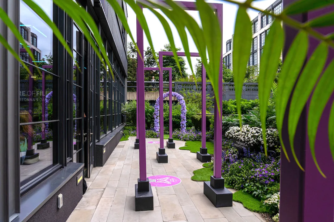 Breonna's Garden installation at Tribeca Film Festival 2021